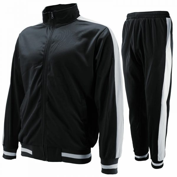 Men's Athletic Slim Fit Sweat Track Suit Set - Image 7