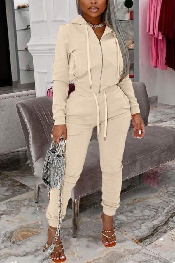 HOODIE JACKET TRACKSUIT SET